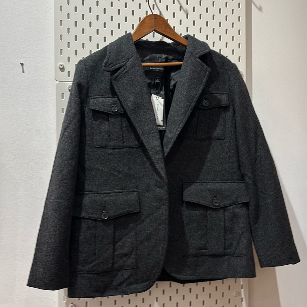 Banana Republic Tweed Blazer